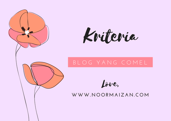 Kriteria-kriteria yang Perlu Ada Untuk Blog Nampak Cute 