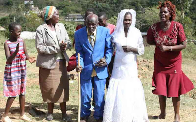 99-year-old Man Marries His 40-year Old Love