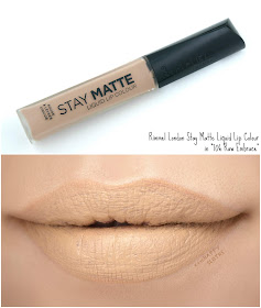 Rimmel London | Stay Matte Liquid Lip Colour in "706 Raw Embrace": Review and Swatches
