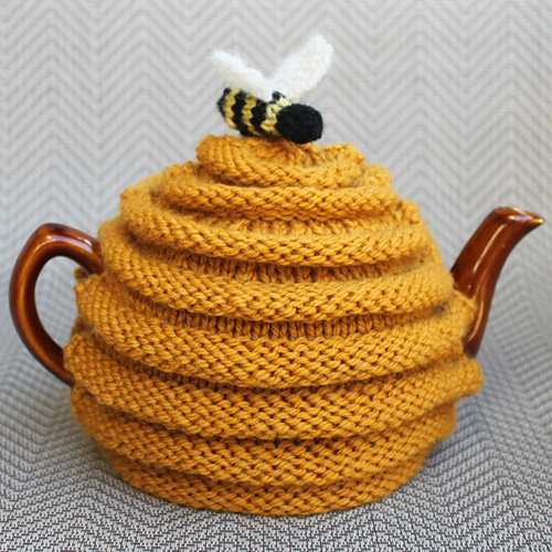 Beehive Tea Cozy - Free Pattern