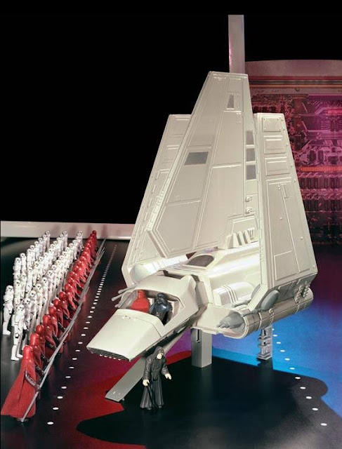 Kenner STAR WARS action figures Diorama Death Star Lambda Class Shuttle