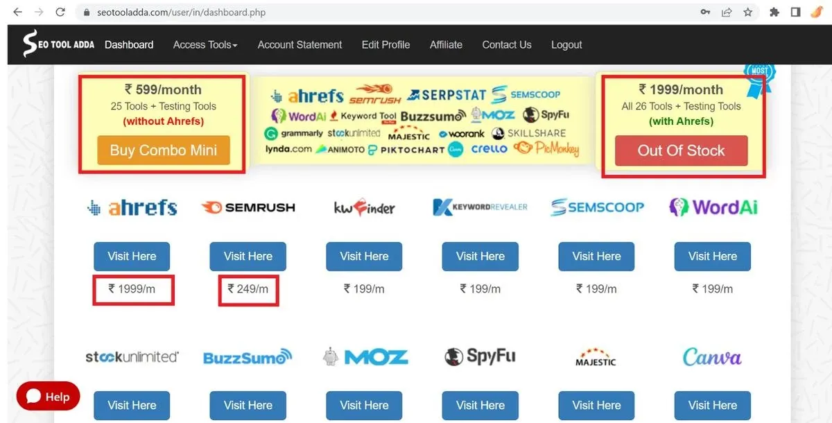 SEO tool adda