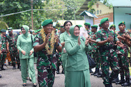 Muhammad Saleh Mustafa Tinjau Sarpras dan Beri Pengarahan Prajurit Serta Persit Nabire