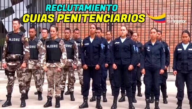 Este reclutamiento para guías penitenciarios va dirigido a hombres y mujeres ecuatorianos valientes de corazón y llenos de coraje y fuerza de voluntad para cuidar y salvaguardar y custodiar a las personas privadas de libertad.