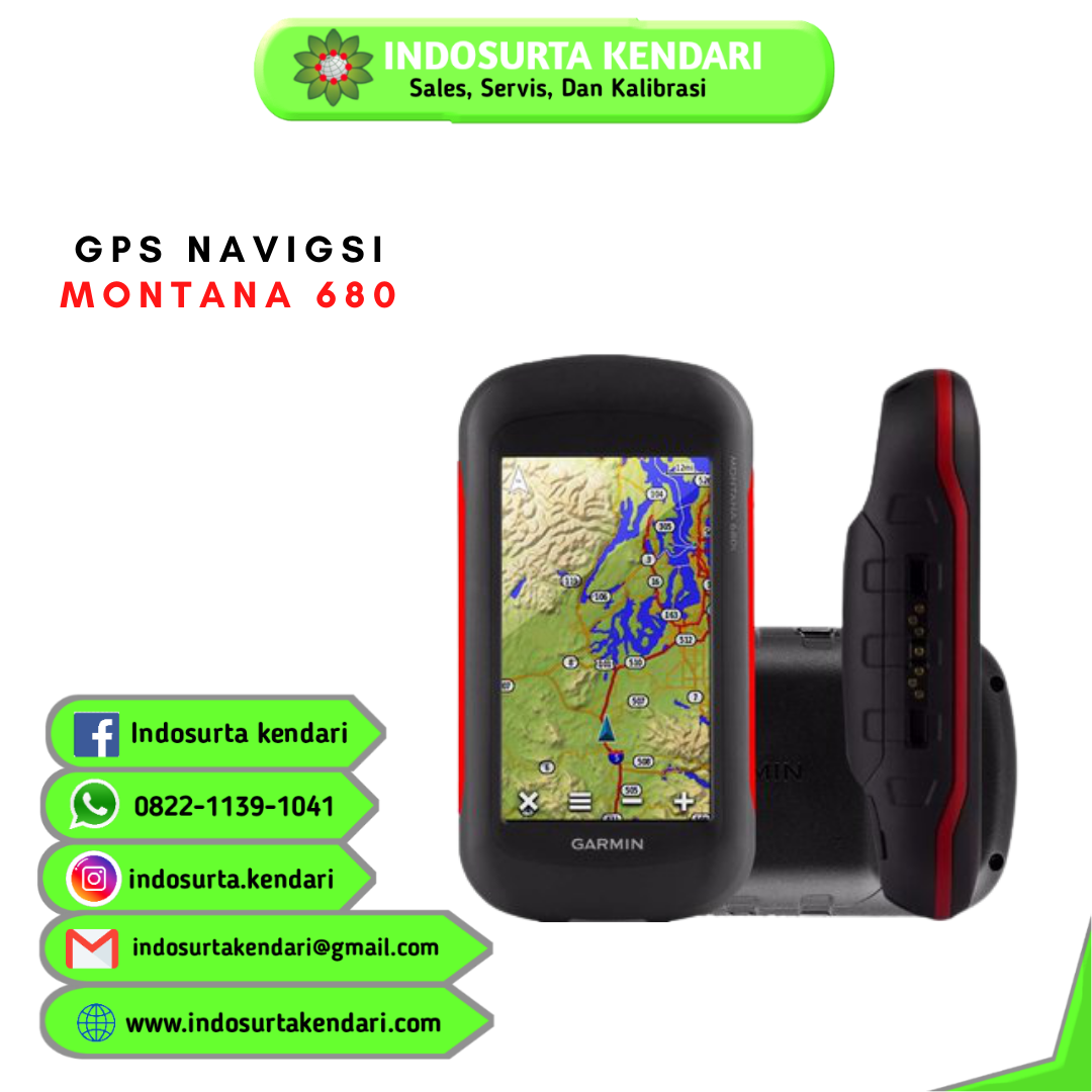 Jual Gps Navigai Garmin Montana 680 di Kendari