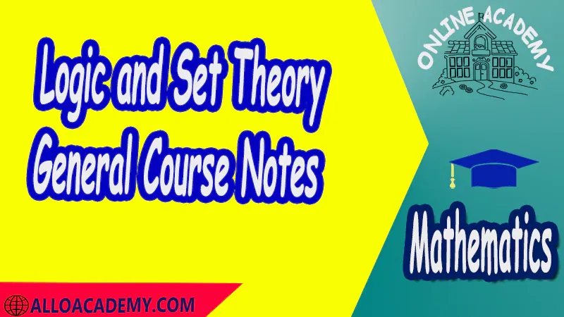 Logic and Set Theory - General Course Notes PDF Logic and Set Theory Proof Sets Reasoning Mathantics Course Abstract Exercises whit solutions Exams whit solutions pdf mathantics maths course online education math problems math help math tutor be online academy study online online education online education programs online tech schools online study courses learning online good online schools finite math online classes for adults online distance learning online doctoral programs online master degree best online schools bachelor of early childhood education elementary education online distance learning universities distance learning colleges online education degree phd in education online early childhood education online i need a degree fast early childhood degree top online schools online doctoral programs in education educational leadership doctoral programs online distance learning bachelor degree bachelor's degree in early childhood education online technical schools bachelor of early childhood education online distance