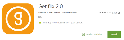 Genflix app Play Store