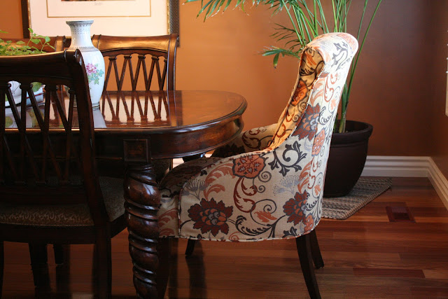 Custom Slipcovers by Shelley: Dining Chairs
