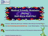 Hari Raya Aidil Fitri Medical Reminder 2014