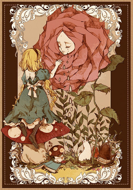 Alice in Wonderland, Disney movie, Alice in wonderland anime