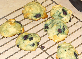 Cookies with Blueberries