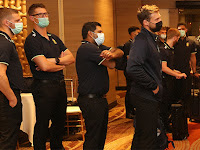 The South African Cricket Team arrive in Sri Lanka for limited-overs series.