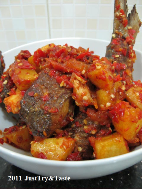 Resep Balado Ikan Bandeng & Kentang  Just Try & Taste