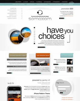 Somaxiom - RocketTheme Drupal Template