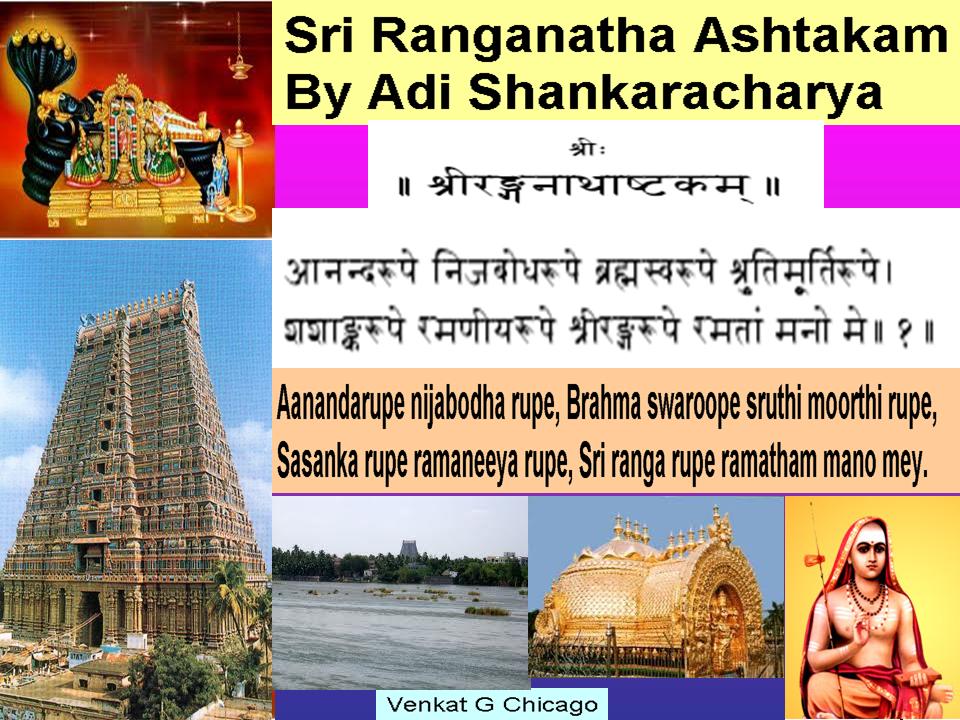 Image result for adi shankara and srirangam