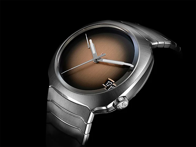 H. Moser & Cie. Streamliner Perpetual Calendar Concept Smoked Salmon