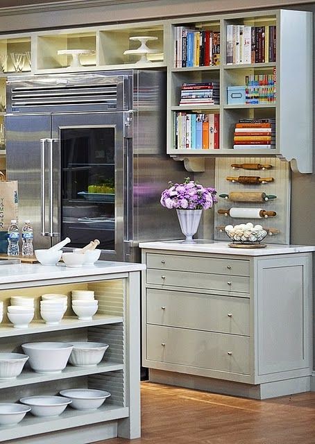 beautiful traditional style decor white kitchen gorgeous fridge