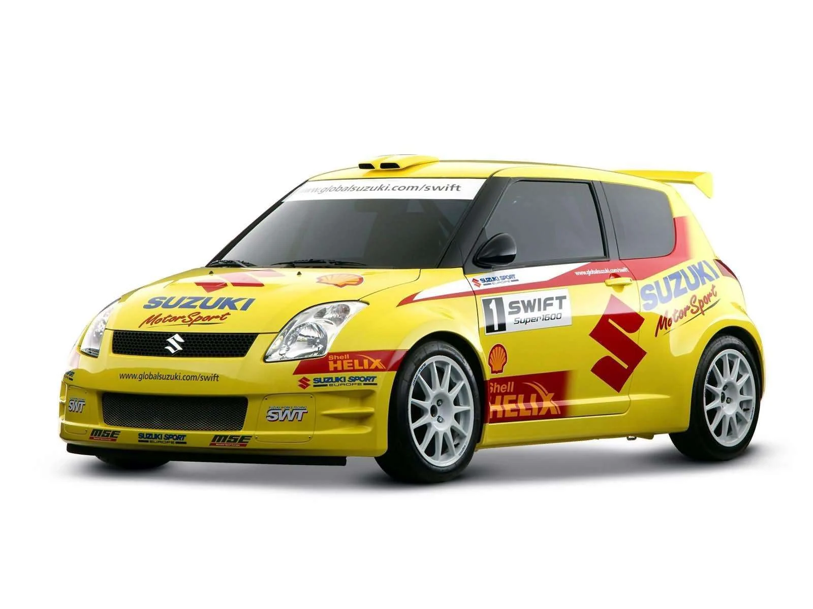 Hình ảnh xe ô tô Suzuki Swift Rally Car 2005 & nội ngoại thất