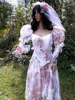 zombie wedding dress