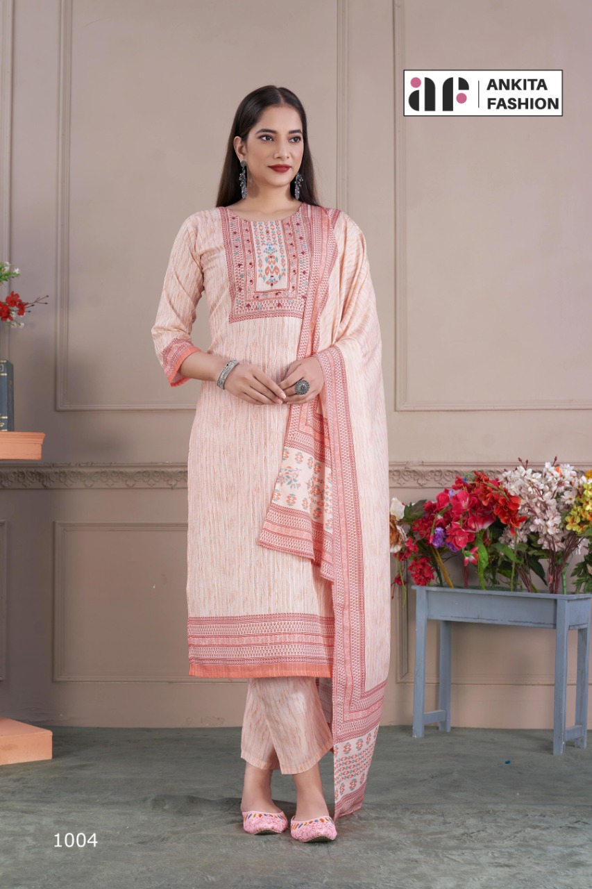Alisha Vol 2 Ankita Fashion Readymade Pant Style Suits Manufacturer Wholesaler