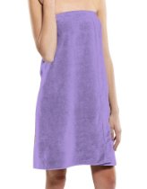 <br />Robesale Women's Bath Wrap Terry Cotton Cover Up