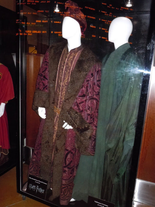 Professor Dumbledore and Lord Voldemort movie costumes