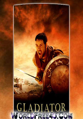Poster Of Gladiator (2000) In Hindi English Dual Audio 300MB Compressed Small Size Pc Movie Free Download Only At worldfree4u.com