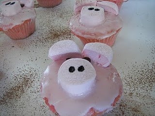 Pig Cupcake Ideas