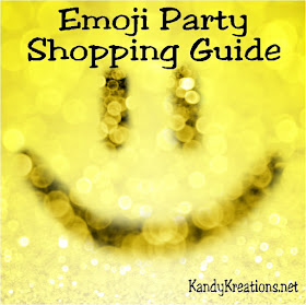 Have some fun at your next Graduation party, birthday party, or Mother's Day party with lots of emjois. This emoji party shopping list has the desserts, decorations, and party favors you'll need to have all your guests smiling and having fun