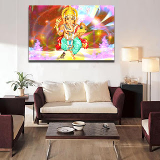 Lord Ganesha Paintings on Canvas