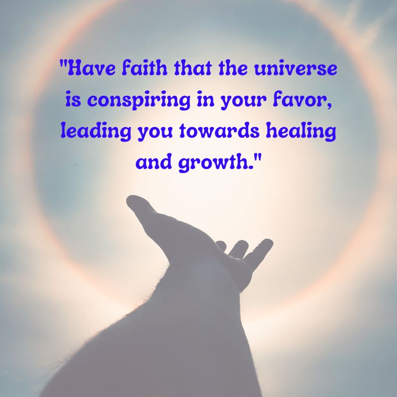 Healing Quote for Faith Image