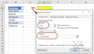 VBA: Validación de datos siempre ordenada