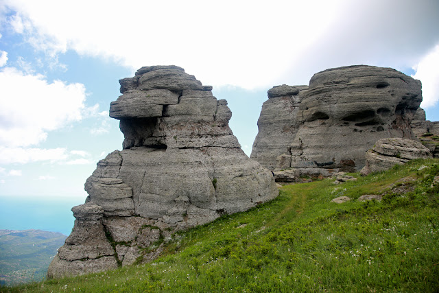 Crimea, mountains, Yaila, Mount Demerdzhi, Крым, горы, Яйла, гора Демирджи