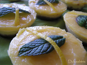 Tartaletas de queso y limón