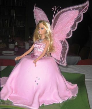 Barbie Birthday Cake on Birthday Cake  Pink Barbie Birthday Cakes