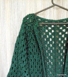 Saco tejido a crochet