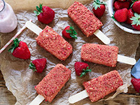 STRAWBERRY SHORTCAKE ICE CREAM BARS