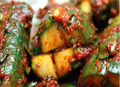 Món ngon Hàn Quốc: Kimchi dưa chuột