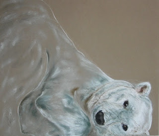 Arctic Frolic - Polar Bear By Cori Solomon