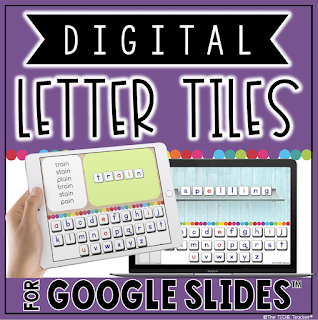 Digital letter tiles