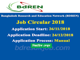 Bangladesh Research and Education Network (BDREN) Job Circular 2018