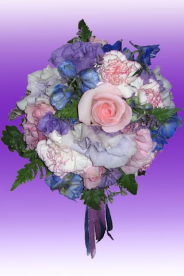 Pastel Coloured Wedding Flowers 