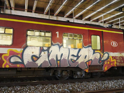Art on train