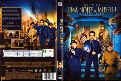 Filme Uma Noite no Museu 3 - O Segredo da Tumba (Night at The Museum 3 - Secret of The Tomb) DVD Capa