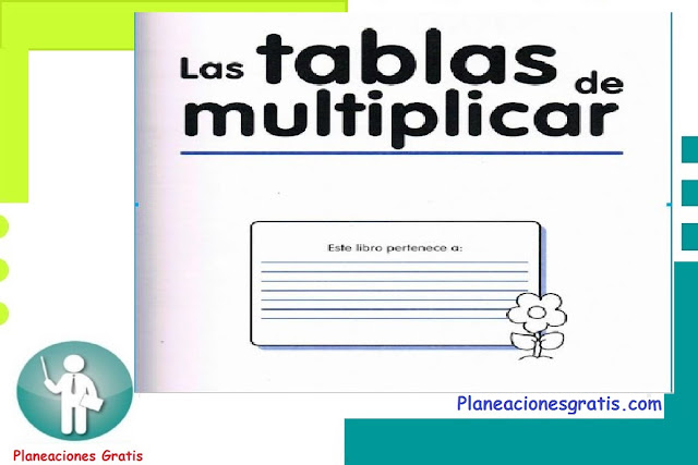 Divertido Cuadernillo De Las Tablas De Multiplicar PDF