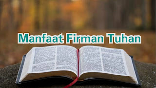 Manfaat Firman Tuhan