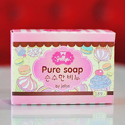 jelly pure soap pemutih instan 30 menit original thailand