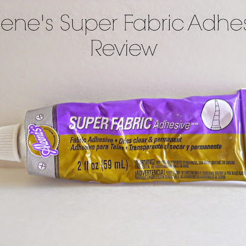 Aleene's Quick Dry Fabric Fusion Review - Running With A Glue Gun