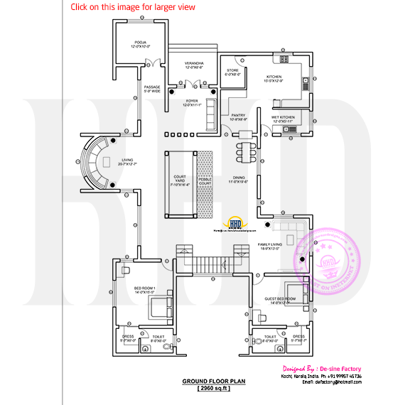 Ground floor plan