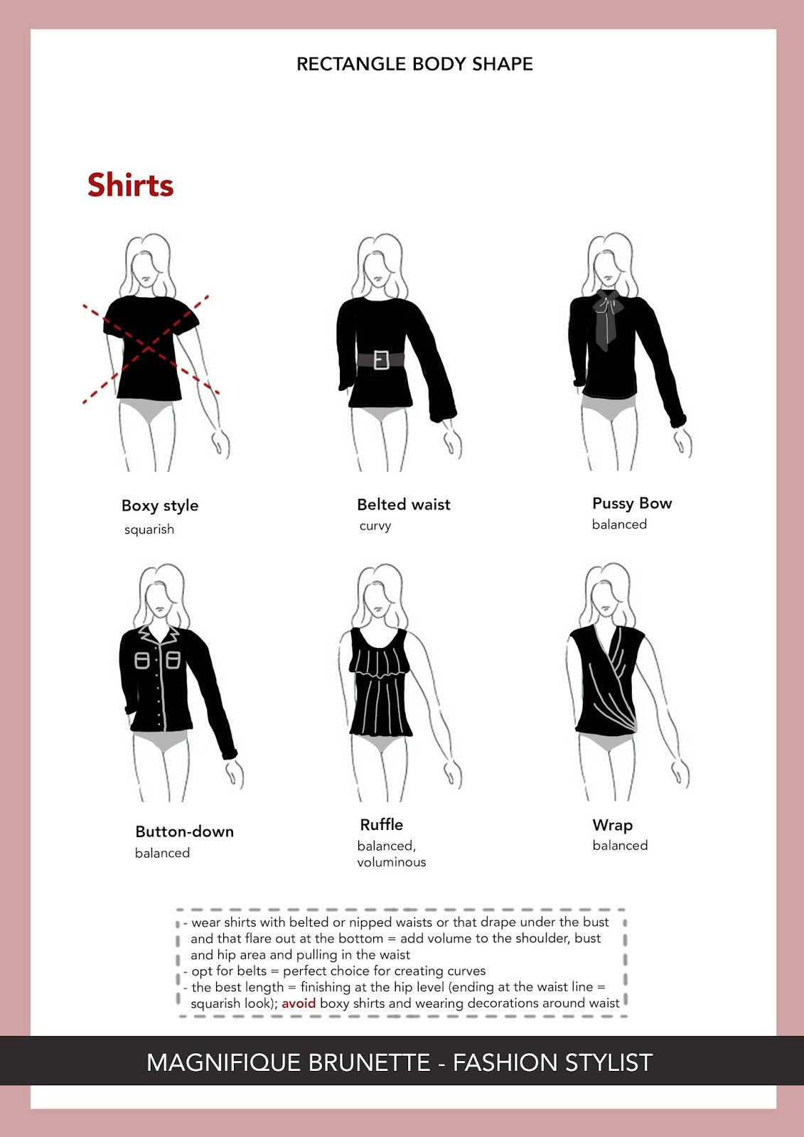 How to Dress a Rectangle Body Shape: Best Tops, Dresses